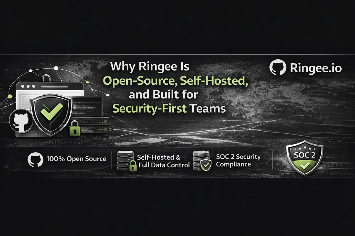 Why Ringee Is Open Source, Self-Hosted, and Built for Security-First Teams